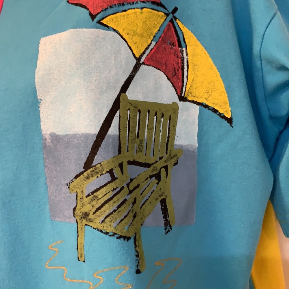 🔴 SOLD Vintage Afiva Design Beachy Fun Shirt - Picture 5 of 16